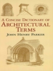 Image for Concise Dictionary of Architectural Terms