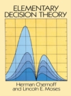 Image for Elementary Decision Theory