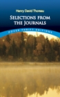 Image for Selections from the journals