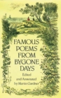 Image for Famous poems from bygone days
