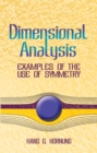 Image for Dimensional analysis: examples of the use of symmetry