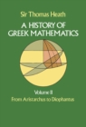Image for History of Greek Mathematics, Volume II