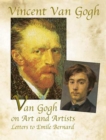 Image for Van Gogh on art and artists: letters to Emile Bernard
