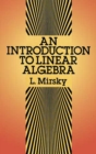 Image for An introduction to linear algebra