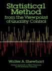 Image for Statistical method from the viewpoint of quality control
