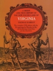 Image for A Brief and True Report of the New Found Land of Virginia