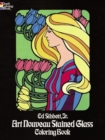 Image for Art Nouveau Stained Glass Coloring Book