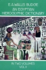 Image for An Egyptian Hieroglyphic Dictionary, Vol. 2