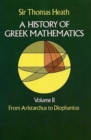 Image for History of Greek Mathematics: from Aristarchus to Diophantus V.2