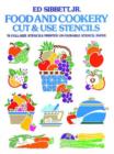 Image for Food and Cookery Cut and Use Stencils : 74 Full-Size Stencils Printed on Durable Stencil Paper