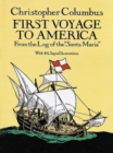 Image for First Voyage to America : From the Log of the &quot;Santa Maria&quot;