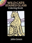 Image for Wild Cats Stained Glass Coloring Book