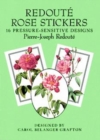 Image for Redoute Rose Stickers : 16 Pressure-Sensitive Designs