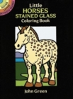 Image for Horses Mini Stained Glass Coloring Book
