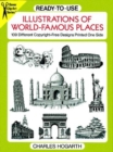 Image for Ready-to-use illustrations of world-famous places  : 109 different copyright-free designs printed one side