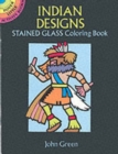 Image for Indian Designs Stained Glass Colouring Book