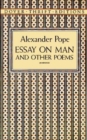 Image for Essay on Man and Other Poems
