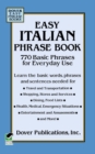 Image for Easy Italian Phrase Book : Over 750 Basic Phrases for Everyday Use
