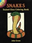 Image for Snakes Stained Glass Colouring Book