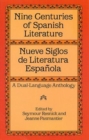 Image for Nueve Siglos de Literatura Espanola : Nine Centuries of Spanish Literature - A Dual Language Anthology