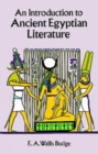 Image for An Introduction to Ancient Egyptian Literature