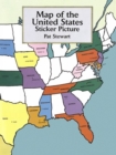 Image for Map of the United States Sticker Picture