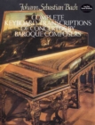 Image for Complete Keyboard Transcriptions of Concertos by Baroque Composers