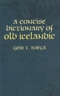 Image for Concise Dictionary of Old Icelandic