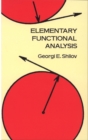 Image for Elementary functional analysis