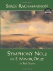 Image for Symphony No. 2 In E Minor, Op. 27 In Full Score