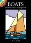 Image for Boats Stained Glass Coloring Book