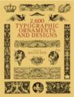 Image for 2600 Typographic Ornaments and Designs
