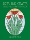Image for Arts &amp; crafts stained glass pattern book