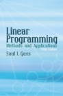 Image for Linear Programming : Methods and Applications: Fifth Edition