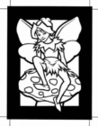 Image for Mini Fairy World Stained Glass Coloring Book