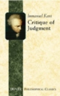 Image for Critique of Judgement