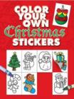 Image for Color Your Own Christmas Stickers