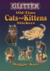 Image for Glitter Old-Time Cats and Kittens Stickers