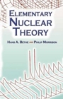 Image for Elementary Nuclear Theory