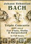 Image for Triple Concerto BWV 1044