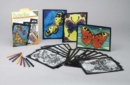 Image for Butterflies Stained Glass Coloring Kit
