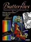 Image for Butterflies Stained Glass Coloring Fun