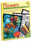 Image for Flowers Stained Glass Coloring Kit