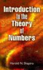 Image for Introduction to the Theory of Numbers