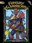 Image for Fantasy Warriors Stained Glass Coloring Book