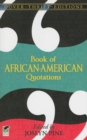 Image for Book of African-American Quotations