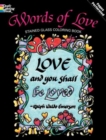 Image for Words of Love Stained Glass Coloring Book