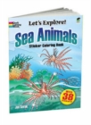 Image for Sea Animals Sticker Coloring Book