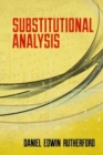 Image for Substitutional Analysis