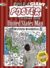 Image for Build a Giant Poster Coloring Book--United States Map